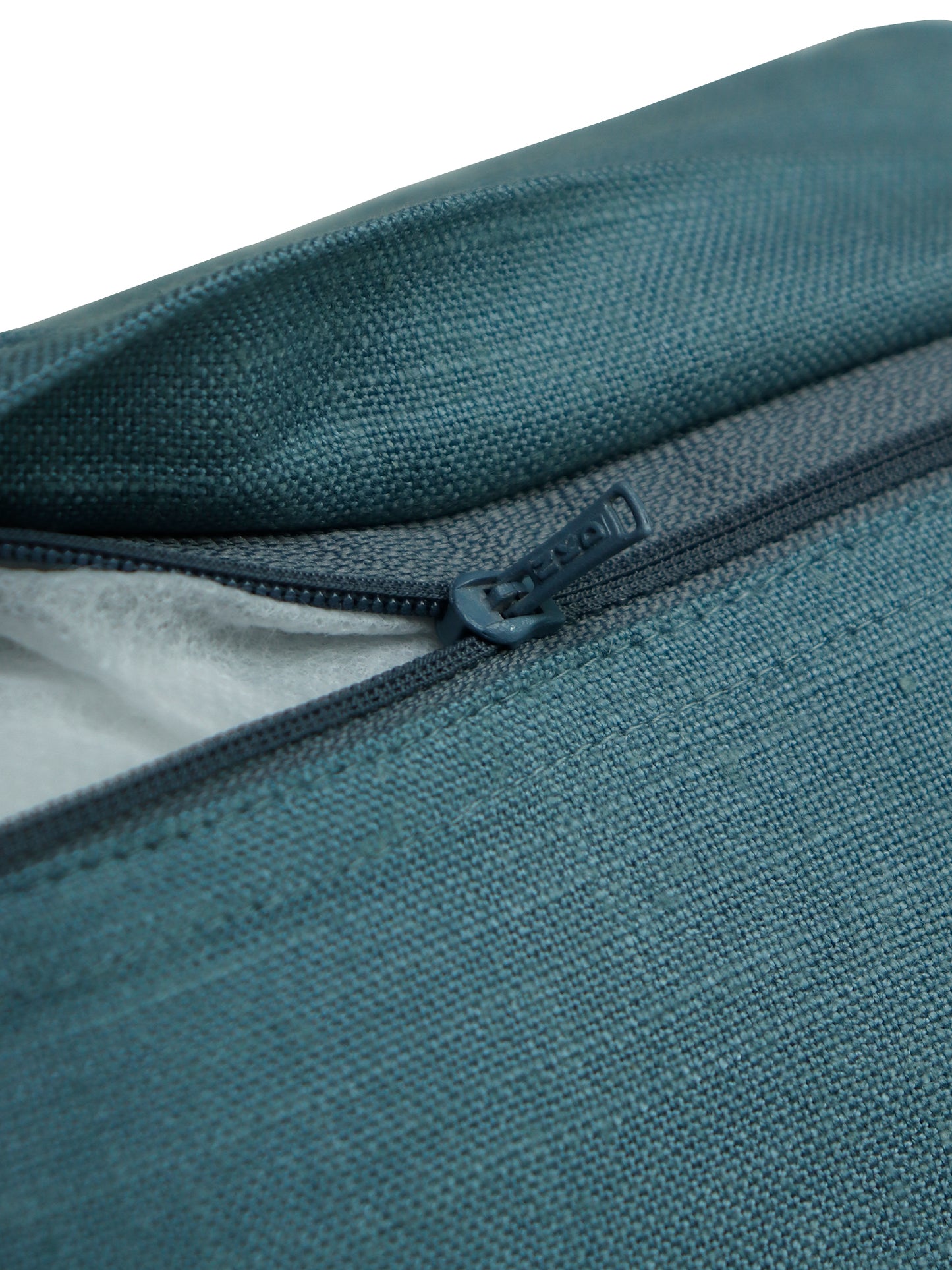 Cushion Cover Cotton Blend Solid Teal Blue - 16" X 16"