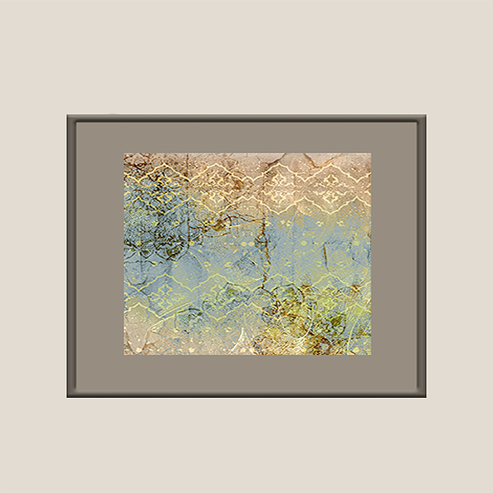 Wall Art Cluster Canvas Free Flowing Florals - 16" X 16"