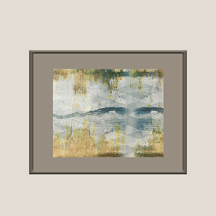 Wall Art Cluster Canvas Free Flowing Florals - 16" X 16"