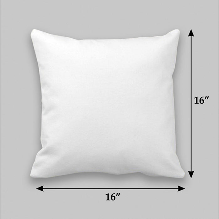 Cushion Cover 100% Polyester Shell Pleated - 16" X 16"