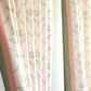 Door Curtain Cotton Blend Floral Digital Printed in White Green Color - 50" x 84" (Pack of 2)(Hidden Loop)