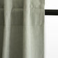 Curtain Cotton Blend Hidden Loop Self Textured Grey - 52" x 90"