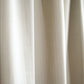 Door Curtain Cotton Blend Solid Off White - 52" X 84" (Hidden Loop)