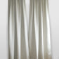 Door Curtain Cotton Blend Solid Off White - 52" X 84" (Hidden Loop)