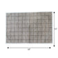 Solid Dinner Table Mats and Table Napkin | Flat Piping | Set of 6 | Grey and Blue | Polyester | Cotton | 12 Inch x 18 Inch | 16 Inch x 16 Inch