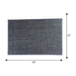 Solid Dinner Table Mats and Table Napkin | Flat Piping | Grey & Lilac | Set of 6 | Polyester | Cotton | 12 Inch x 18 Inch | 16 Inch x 16 Inch