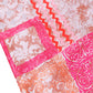 Pink Embroidered Printed Table Runner | 4 and 6 Seater | 12 Inch x 84 Inch | Polyester