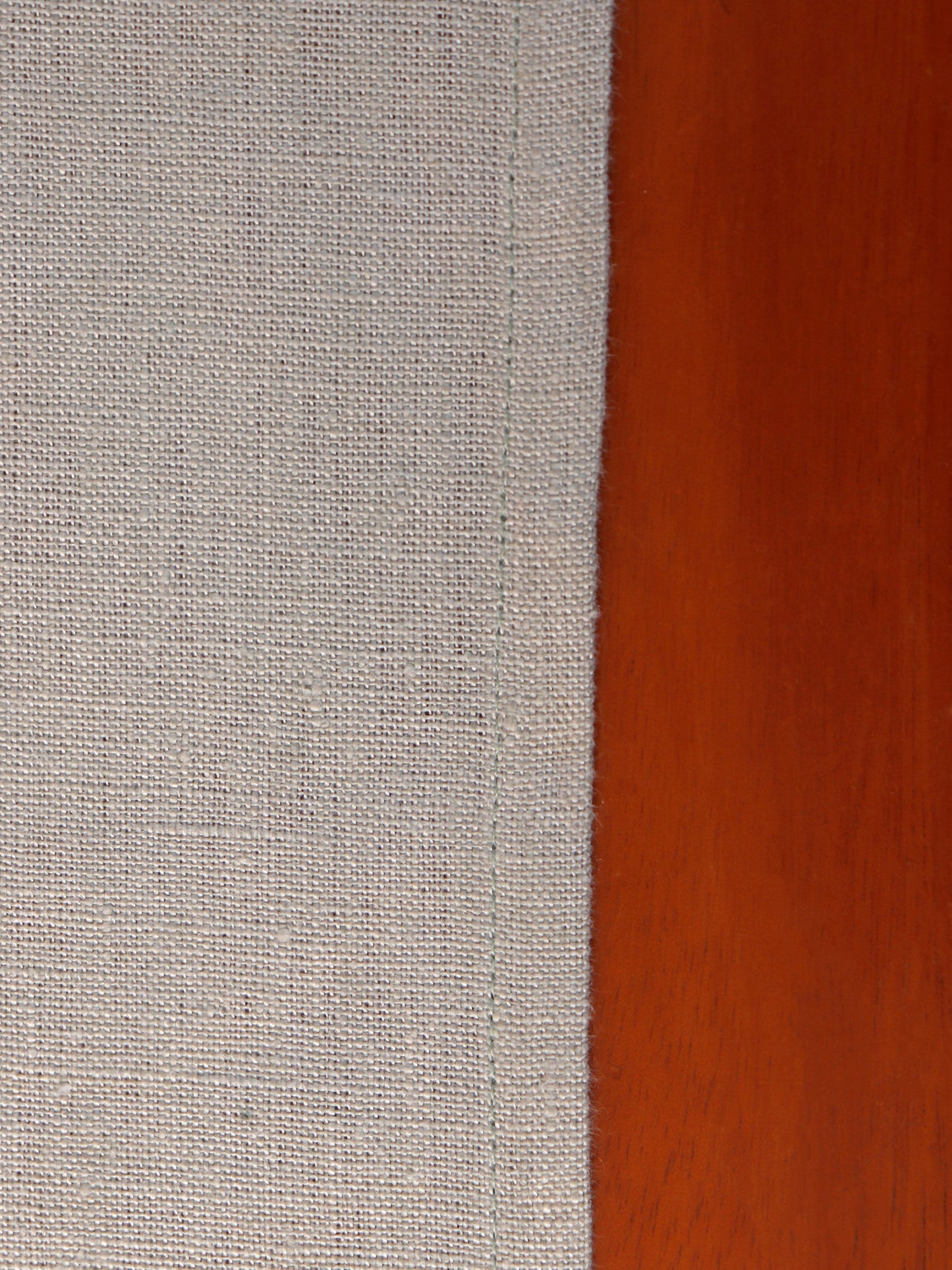 Red Embroidered Cotton Table Runner | 4 and 6 Seater | 12 Inch x 84 Inch | Off White