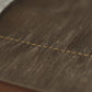 Grey & Brown Brocade Table Runner with Embroidery and Tassels, 12x84inch