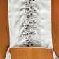 Embroidered Table Runner with Tassels 84x12inch