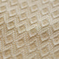 Golden Zari Brocade Table Runner with Tassels, Cream|12x48inch