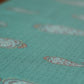 Paisley Printed Green Polycotton Table Runner with Hand Tassels| 12x84inch