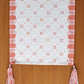 Multicolor Printed Polycotton Table Runner with Hand Tassels, 12x84inch