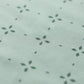 Printed Polycotton Green Table Runner with Hand Tassels, 12x84inch