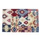 Carpet Hand Tufted 100% Woolen Abstract Kilim Multi - 4 X 6 Feet