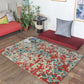 Carpet Hand Tufted 100% Woolen Abstract Ogee  Multi - 4 X 6 Feet