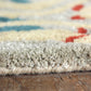 Carpet Hand Tufted 100% Woolen Abstract Ogee  Multi - 4 X 6 Feet