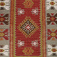 Dhurrie Abstract Kilim Handwoven Woolen for Floor, Living Room & Bedroom | Multi - 3x5 feet