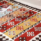 Dhurrie Abstract Kilim Handwoven Woolen for Floor, Living Room & Bedroom | Multi - 5x8 feet