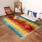 Dhurrie Abstract Handwoven Woolen for Floor, Living Room & Bedroom | Multi - 3x5 feet