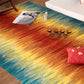 Dhurrie Abstract Handwoven Woolen for Floor, Living Room & Bedroom | Multi - 3x5 feet