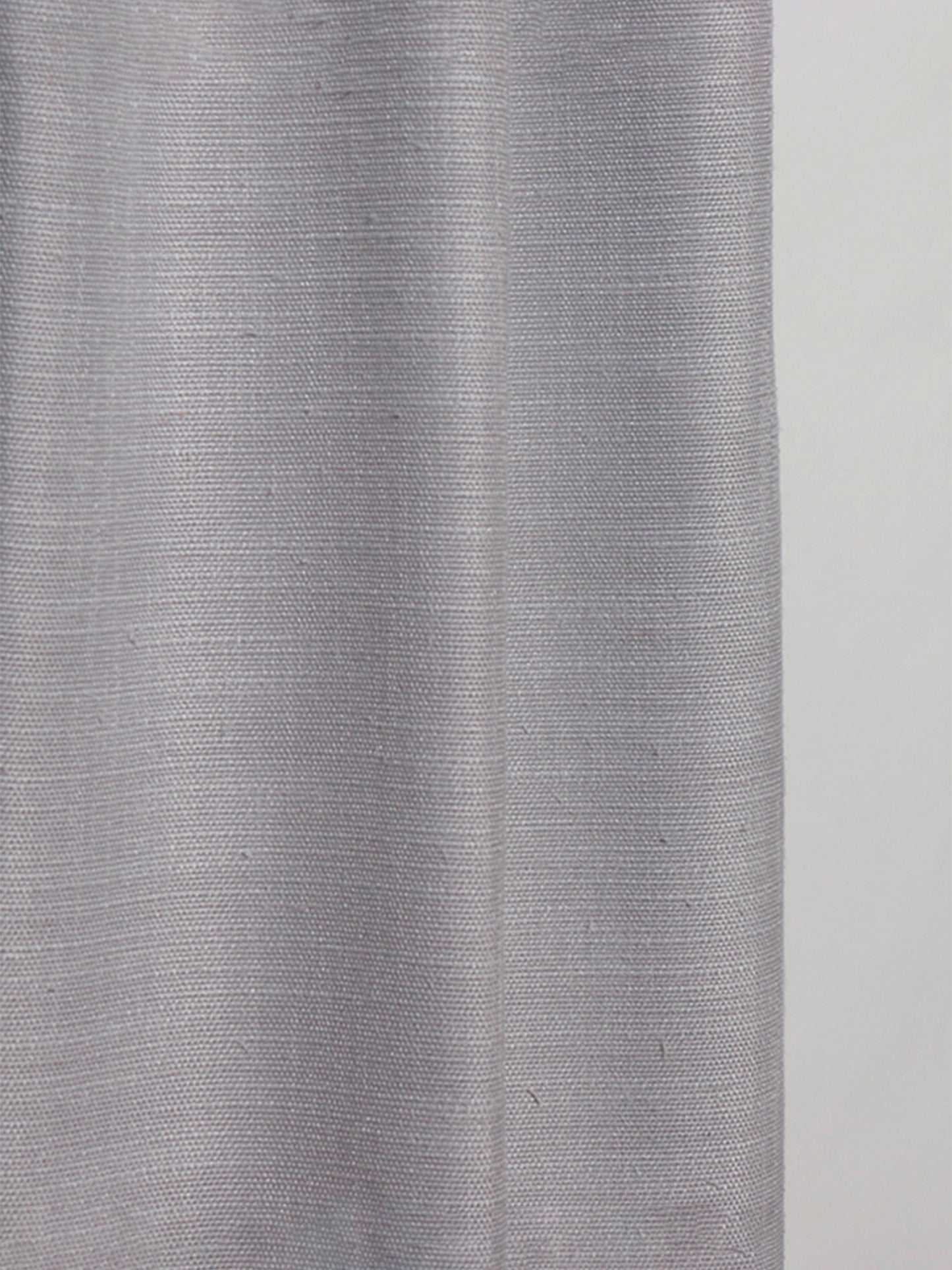 Door Curtain | Hidden Loops | Premium Cotton Fabric | 54 Inch x 84 Inch | Solid Grey