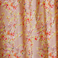 Window Curtain | Floral Printed Multicolor Cotton Curtain | Rod pocket | 50 Inch x 60 Inch | 5 ft