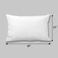 White Polyster Microfiber 12"x20" Cushion Insert