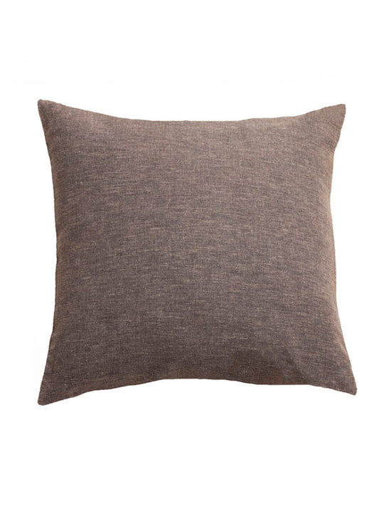 Premium Textured Throw Pillow Cover | Double-Sided Neutral Accent Cushion | 16" x 16" Inch