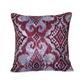Cushion Cover Velvet Printed Ikat Maroon - 20"X20"