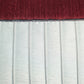 Technique Cushion Cover Polyester Maroon And Blue  - 12" X 22"