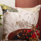 Co-ordinated Cushion Cover Set Of 3 Polyester Blend Digital Printed And Box Pleated Multi-color- 16" x 16"