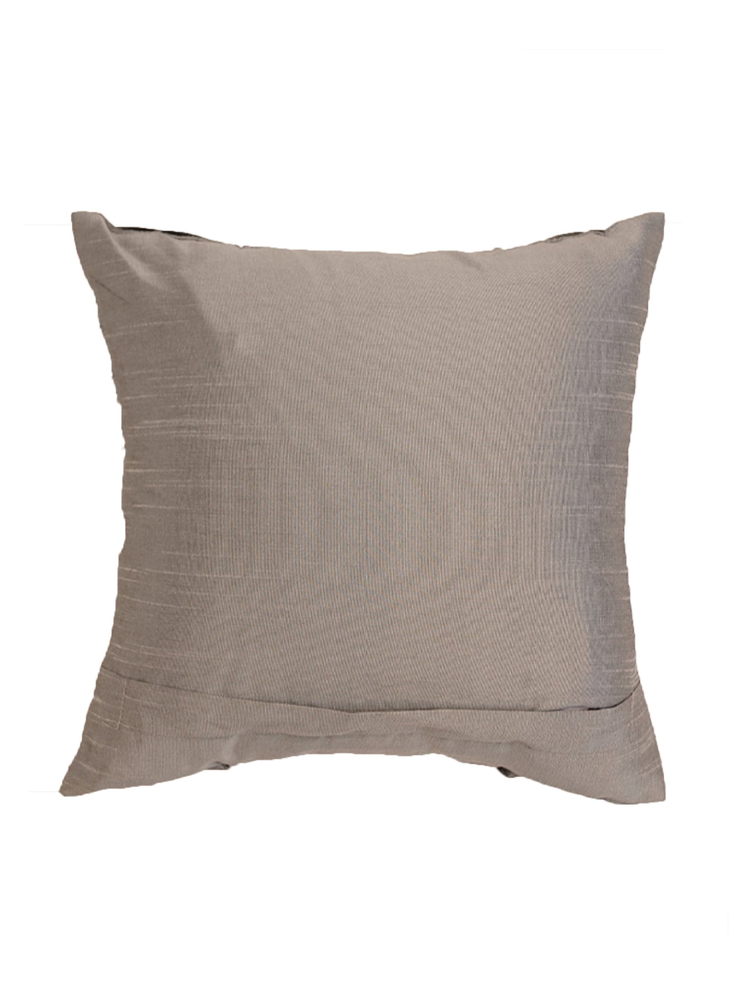 Technique Cushion Cover 100% Polyester Grey - 12" X 12"