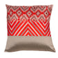 Cushion Cover Set of 3 100% Polyester Box And Printed Multi - 16" x 16"