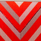 Cushion Cover Set of 3 100% Polyester Box And Printed Multi - 16" x 16"