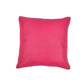 Cushion Cover for Sofa, Bed Varanasi Silk Cord Piping | Pink - 16x16in(40x40cm) (Pack of 1)