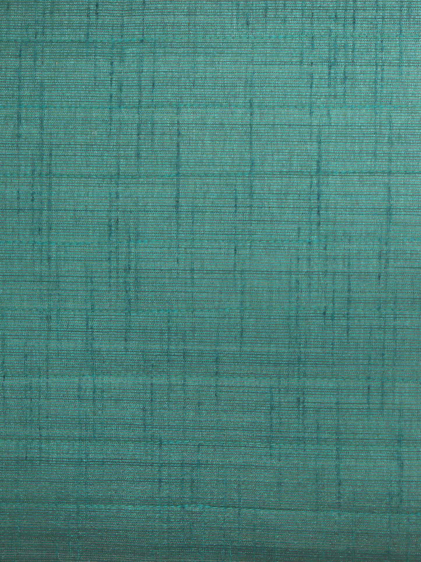 Self Quilted Teal Cushion Cover 16x16 | Polyester Blend | Premium Home Decor