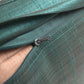 Self Quilted Teal Cushion Cover 16x16 | Polyester Blend | Premium Home Decor