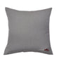 Hand Stitched Cross in Center | Embroidered Grey Cushion Cover 16 Inch x 16 Inch