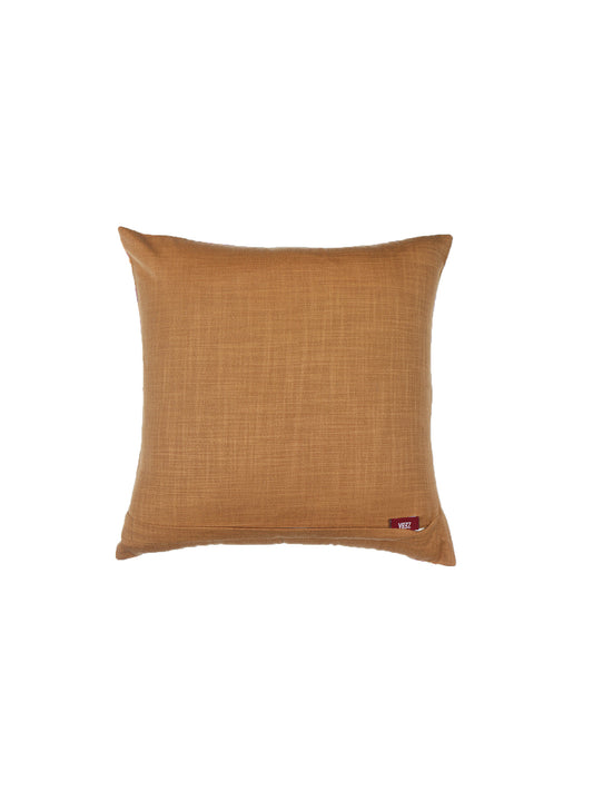 Cushion Cover for Sofa, Bed Poly Canvas Ikat Print | Multi - 16x16in(40x40cm) (Pack of 1)