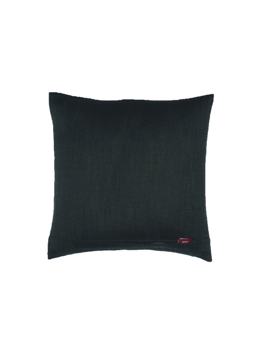 Cushion Cover for Sofa, Bed Poly Canvas Floral Print | Multi - 16x16in(40x40cm) (Pack of 1)