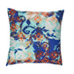 Cushion Cover for Sofa, Bed Poly Canvas Ikat Print | Multi color - 16x16in(40x40cm) (Pack of 2)
