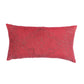 ZEBA World Rectangular Cushion Cover for Sofa - Lumbar Cushion | Hand Embroidery(Chawal Taka) with Quilting Embroidery - Cotton Blend | Red - 12x22in(30x55cm) (Pack of 1)