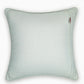 Hand Embroidered Luxe Collection Cushion Covers | Leave Embroidery Mint - 16x16 Inches