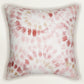 Poly Cotton Light Pink Cushion Cover -Digital Print |Hand-Painted Gold Strokes – 16x16 Inches (Set of 1)