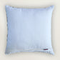 ZEBA  Hand Embroidered Cushion Cover - Luxe Collection | Sofa, Bedroom, Couch | Floral Embroidery | Off White - Cotton Blend | 16x16 inch (40x40 cms) (Pack of 1)