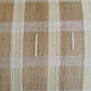 ZEBA Cushion Cover - Luxe Collection | Sofa, Bedroom, Couch | Verticle Stripes | Brown - Silk | 12x22 inch (30x55 cms) (Pack of 1)