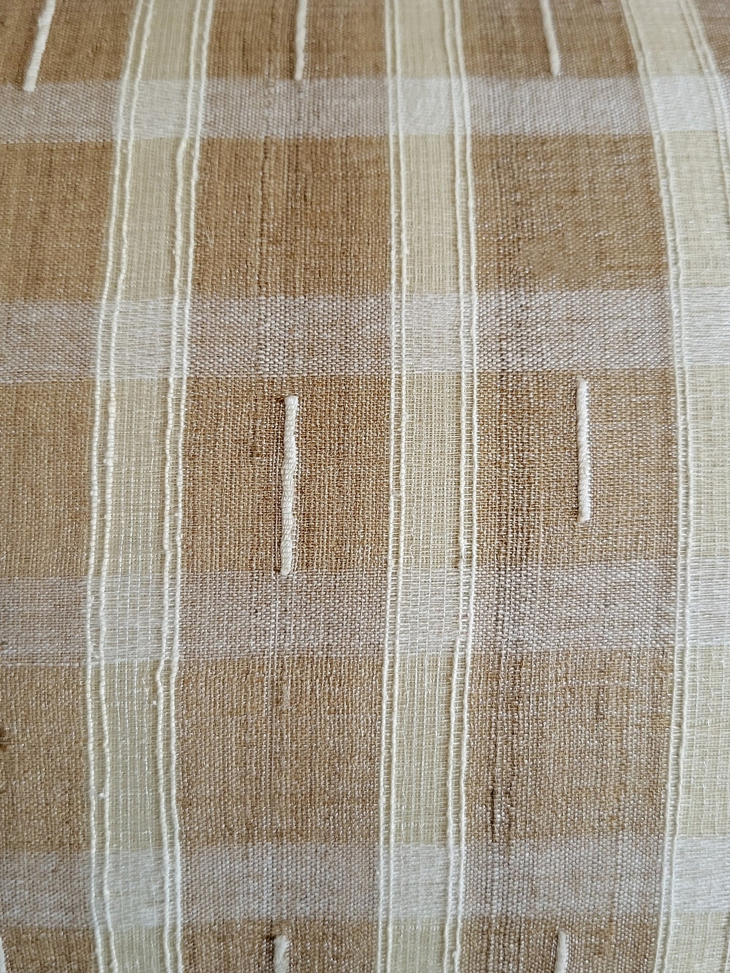 ZEBA Cushion Cover - Luxe Collection | Sofa, Bedroom, Couch | Verticle Stripes | Brown - Silk | 12x22 inch (30x55 cms) (Pack of 1)