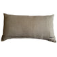ZEBA Cushion Cover - Luxe Collection | Sofa, Bedroom, Couch | Verticle Stripes | Brown - Silk | 12x22 inch (30x55 cms) (Pack of 1)