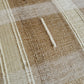 ZEBA Cushion Cover - Luxe Collection | Sofa, Bedroom, Couch | Verticle Stripes | Brown - Silk | 12x22 inch (30x55 cms) (Pack of 1)